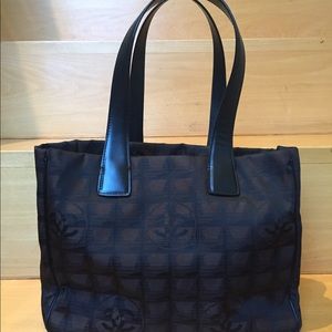 Chanel travel ligne tote pm dk brown